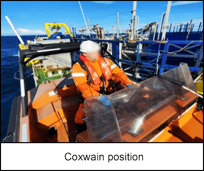 Coxwain position
