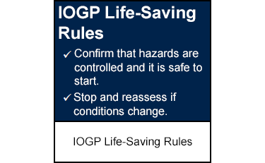 IOGP Life-Saving Rules