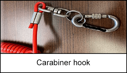 Carabiner hook 