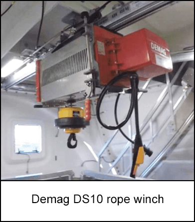 Demag DS10 Rope Winch