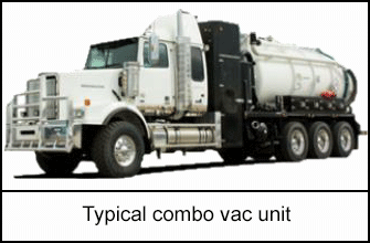 Typical combo vac unit. 