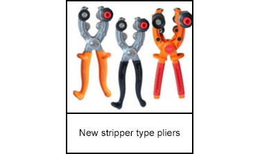 New stripper type pliers