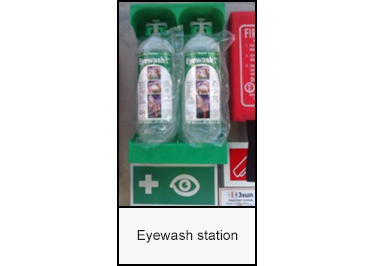 Eyewash station
