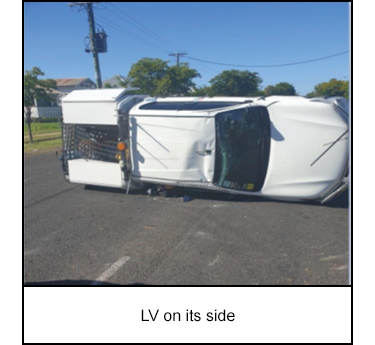 LV on its side