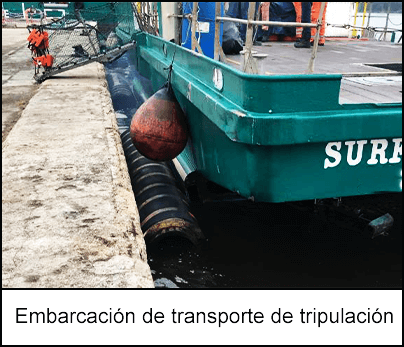 Embarcación de transporte de tripulación