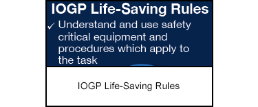 IOGP Life-Saving Rules