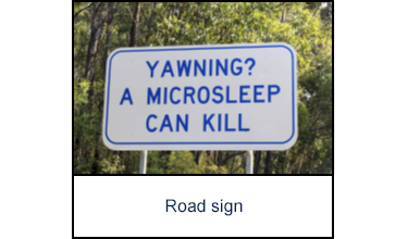 Road sign