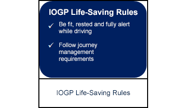 IOGP Life-Saving Rules